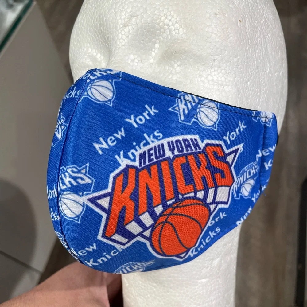 New York Knicks NBA logo Blue Color Face Mask ~ one size fits most